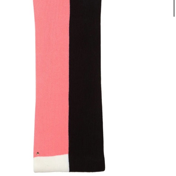 KATE SPADE NEW YORK colorblock wool blend scarf - Picture 1 of 8